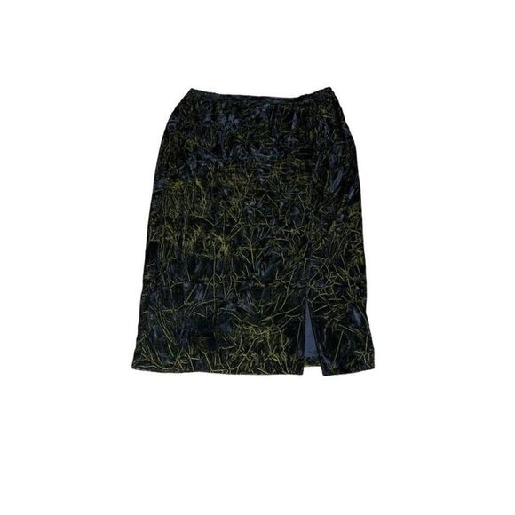 Donna Vinci Couture Church Suit Skirt Set W/ Jacket Rhinestone Trim Plus Size 22 - Picture 4 of 5